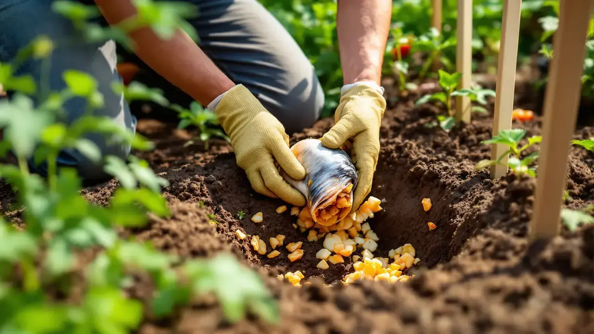 For a Bountiful Harvest Bury This Natural Ingredient at the Base of Your Tomatoes in the Garden