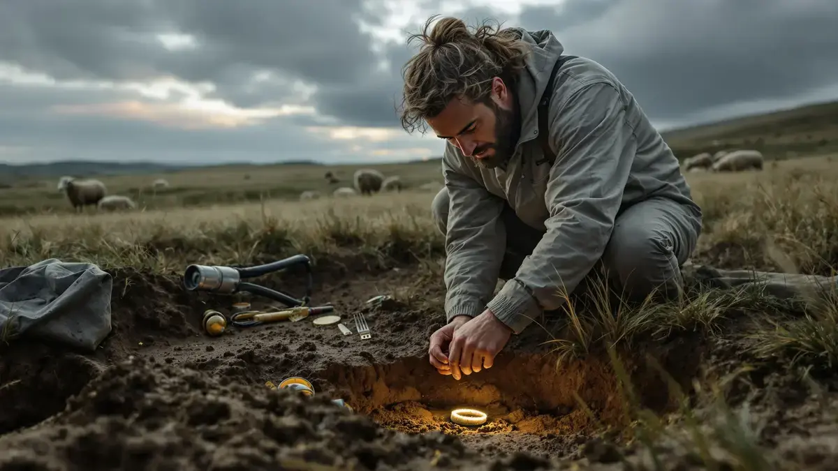 A groundbreaking discovery the first gold jewelry of humanity revealed by an unknown site