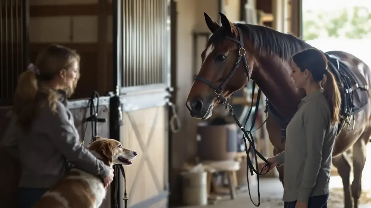 Living Together: 7 Tips for Harmony Between Dogs and Horses