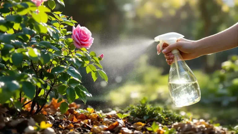 A Natural Method to Fight Black Spots on Roses Early in Spring in Your Garden