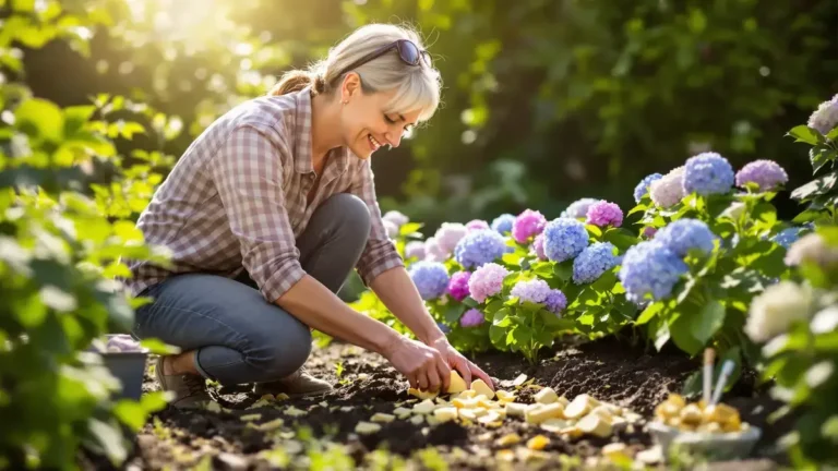 Stunted Hydrangeas A Fruit Waste Could Transform Your Flowers Into Giants An Often Underestimated Effect